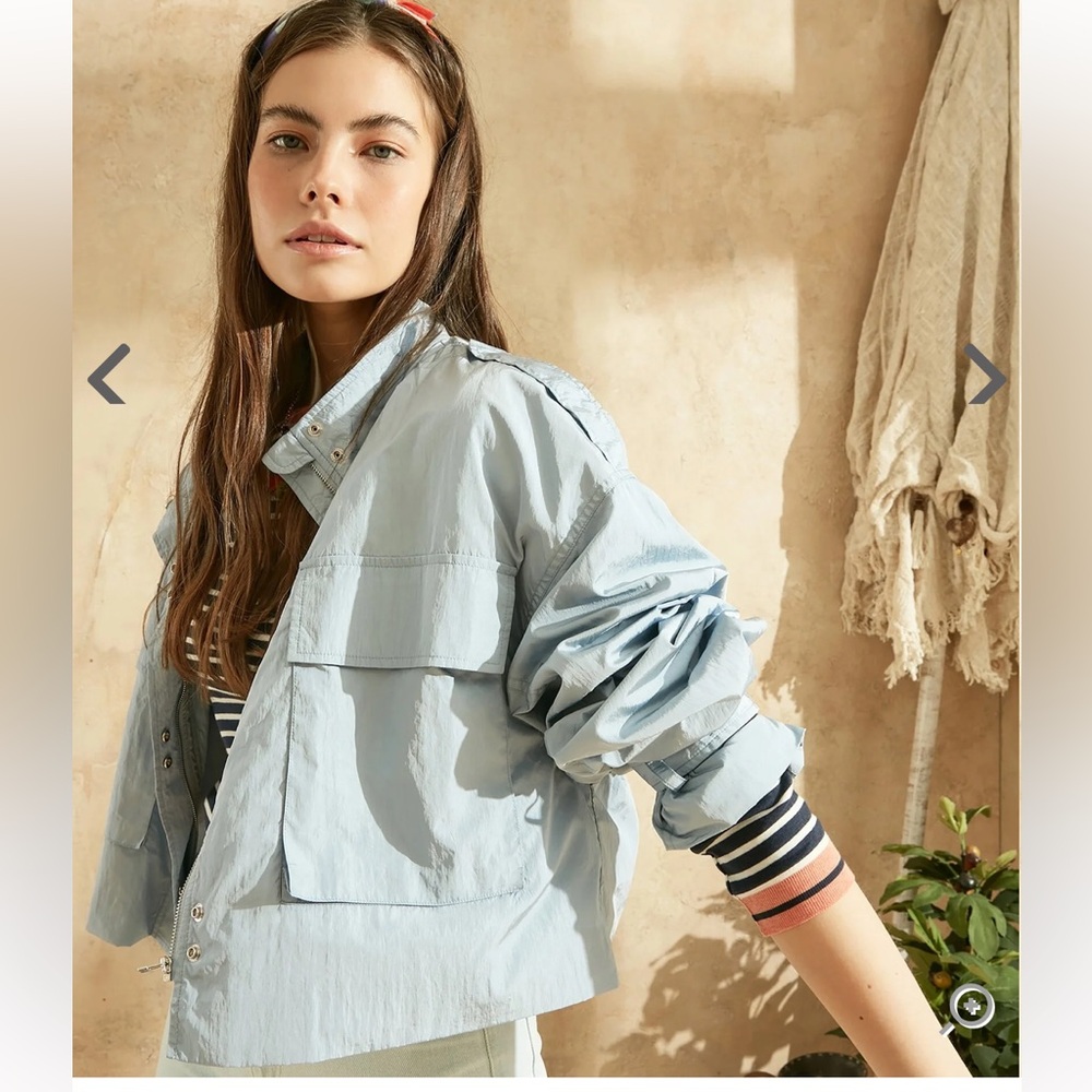 Yargici Nylon Cropped Jacket size 3 / US L - XL
